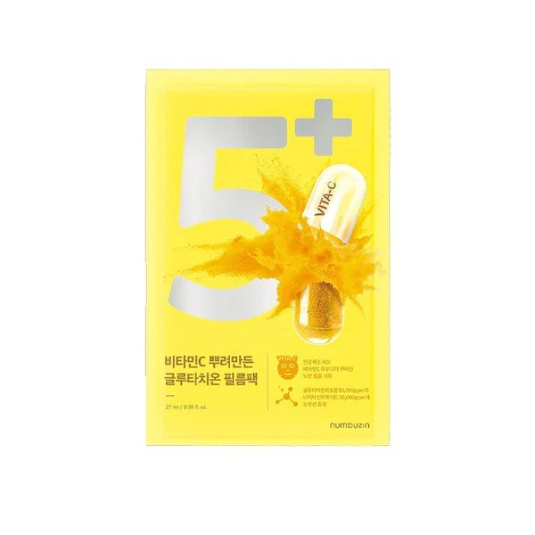 Numbuzin No.5+ Vitamin Spotlight Sheet Mask 27ml - Emart Skincare Bangladesh
