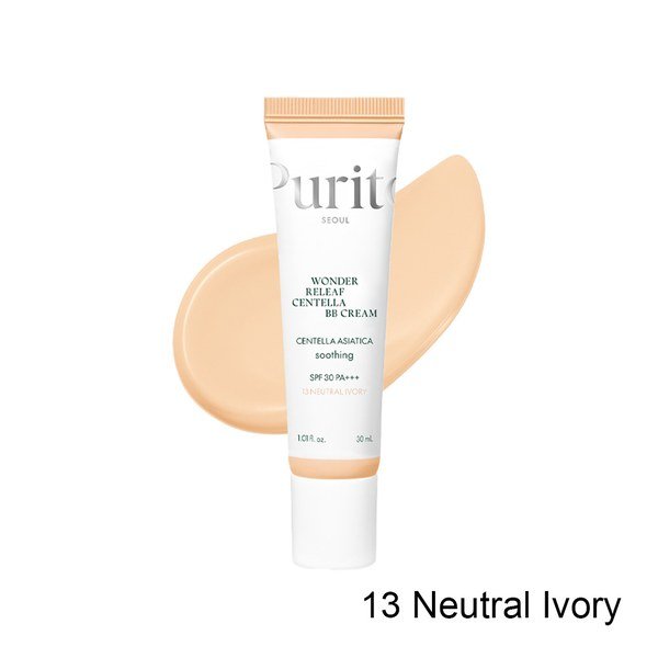 Purito Wonder Releaf Centella BB Cream SPF30 PA+++ (13 Neutral Ivory) 30ml - Emart Skincare Bangladesh