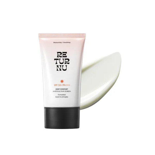 RETURNU Deep Comfort Ampoule Sunscreen 50ml - Emart Skincare Bangladesh
