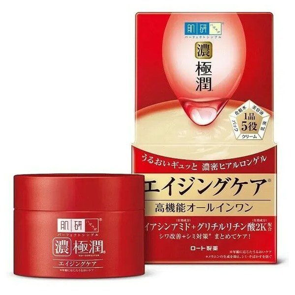 Rohto Hada Labo Gokujyun Aging care Perfect Gel (MOISTURISER) 100g - Emart Skincare Bangladesh