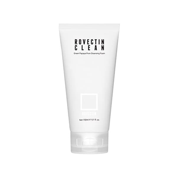 Rovectin Clean Green Papaya Pore Cleansing Foam 150ml - Emart Skincare Bangladesh