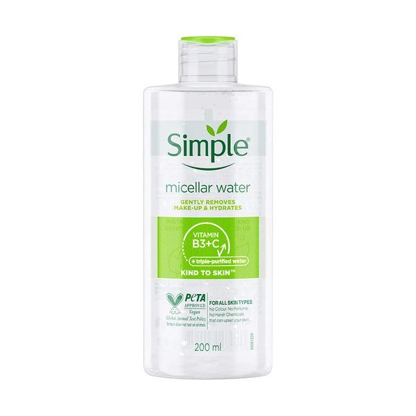 Simple Kind To Skin Micellar Cleansing Water 200ml - Emart Skincare Bangladesh