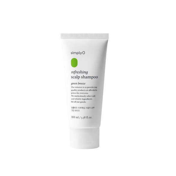 simplyO Refreshing Scalp Shampoo Green Breeze 100ml - Emart Skincare Bangladesh