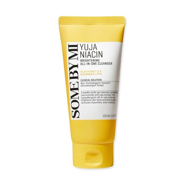 SOME BY MI Yuja Niacin Brightening All-In-One Cleanser 100ml - Emart Skincare Bangladesh