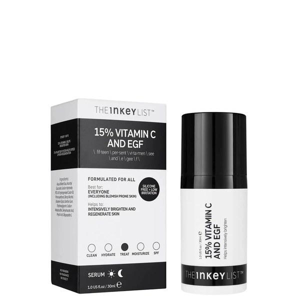 The Inkey List 15% Vitamin C And EGF – 30 ml - Emart Skincare Bangladesh