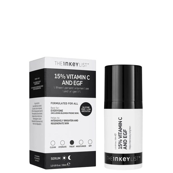 The Inkey List 15% Vitamin C And EGF – 30 ml - Emart Skincare Bangladesh