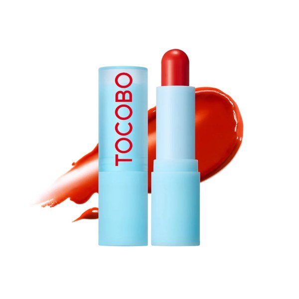 Tocobo Glass Tlnted Lip Balm 013 Tangerine Red 3.5g - Emart Skincare Bangladesh