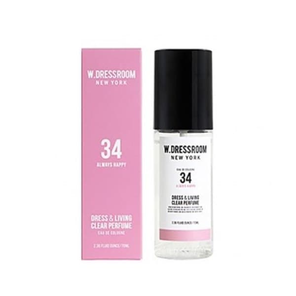W.DRESSROOM Dress & Living Clear Perfume No.34 Always Happy 70ml - Emart Skincare Bangladesh