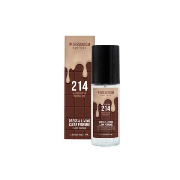 W.DRESSROOM Dress&Living Clear Perfume No.214 Hazelnut In Chocolate 70ml - Emart Skincare Bangladesh
