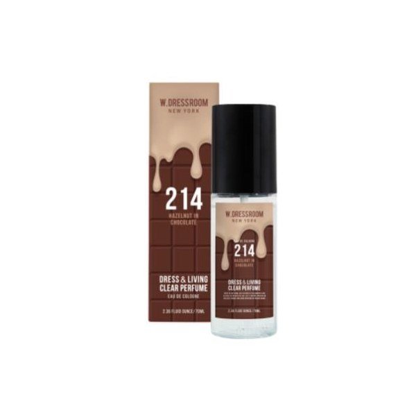 W.DRESSROOM Dress&Living Clear Perfume No.214 Hazelnut In Chocolate 70ml - Emart Skincare Bangladesh