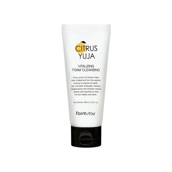 Farm Stay Citrus Yuzu Vitalizing Foam Cleansing 100ml - Emart Skincare Bangladesh