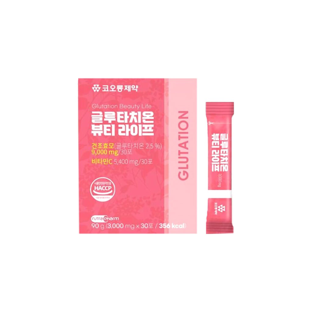 kolon Pharmaceutical Glutation Beauty Life 90g ( 3000 mg x 30 Packets ) - Emart Skincare Bangladesh