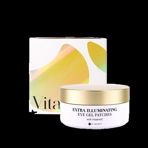 KSECRET Extra Illuminating Eye Gel Patches (VITAMIN C) 102g - Emart Skincare Bangladesh