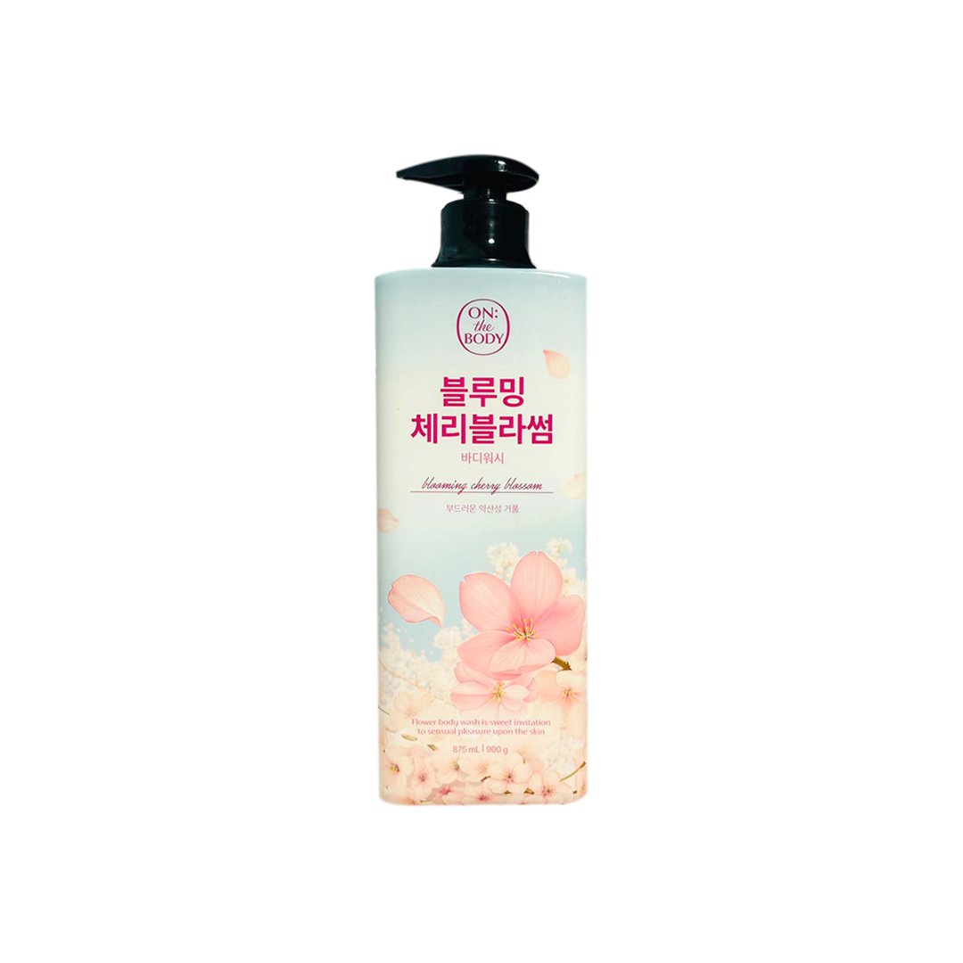 on the body Blooming Cherry Blossom Scent Body Wash 875 ml - Emart Skincare Bangladesh