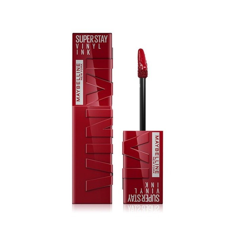 Maybelline Super Stay Vinyl Ink Long-Wear Liquid Lipstick (160- SULTRY) 4.2ml - Emart Skincare Bangladesh