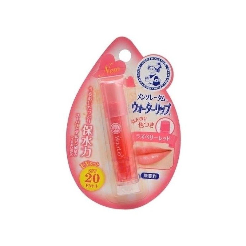 Rohto Mentholatum Water Lip Tone Up CC Pure Red SPF 20 PA++ (4.5g) - Emart Skincare Bangladesh