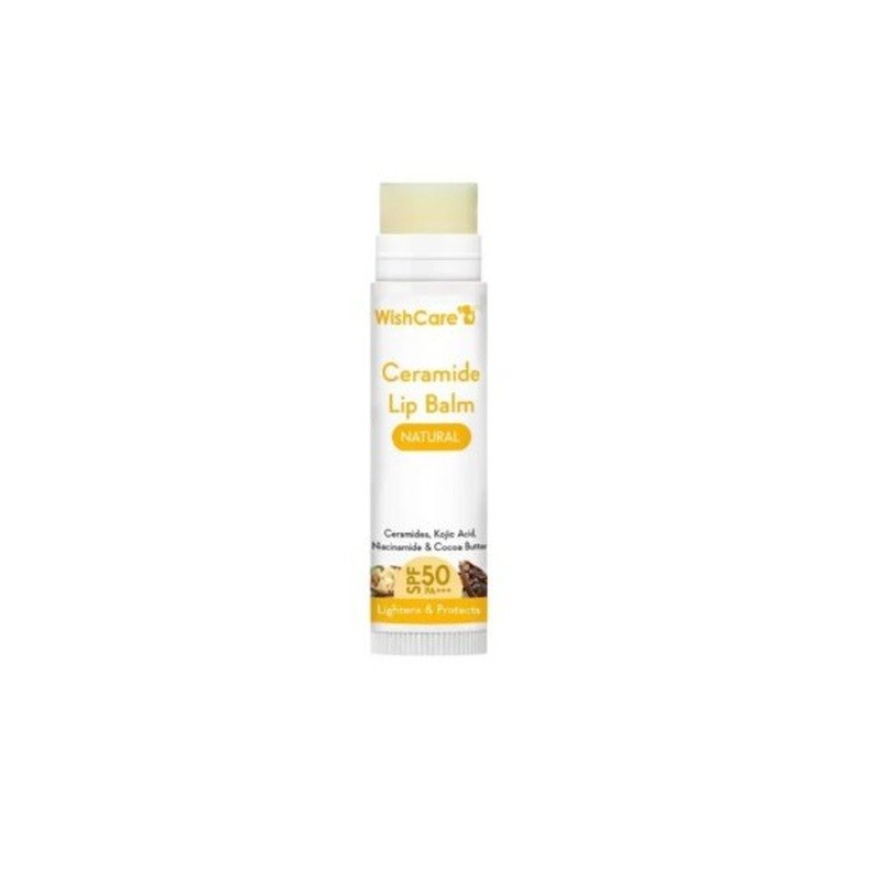 WishCare Ceramide Lip Balm Natural with SPF 50 PA+++ - Emart Skincare Bangladesh