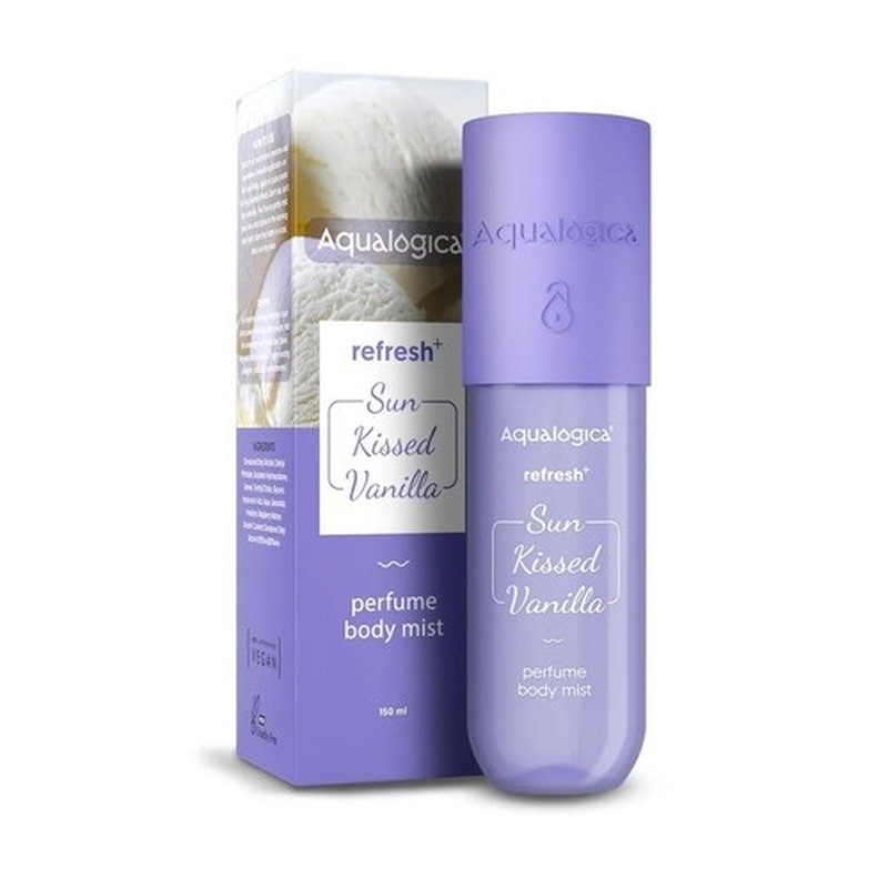 Aqualogica Refresh+ Sun Kissed Vanilla Perfume Body Mist 150ml - Emart Skincare Bangladesh