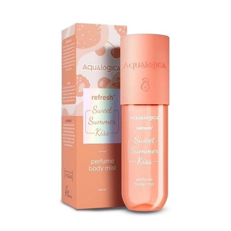 Aqualogica Refresh+ Sweet Summer Kiss Perfume Body Mist 150ml - Emart Skincare Bangladesh