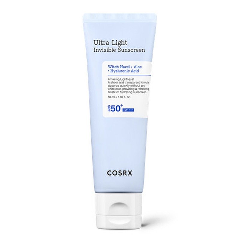 COSRX Ultra Light Invisible Sunscreen SPF50 PA++++ 50ml - Emart Skincare Bangladesh