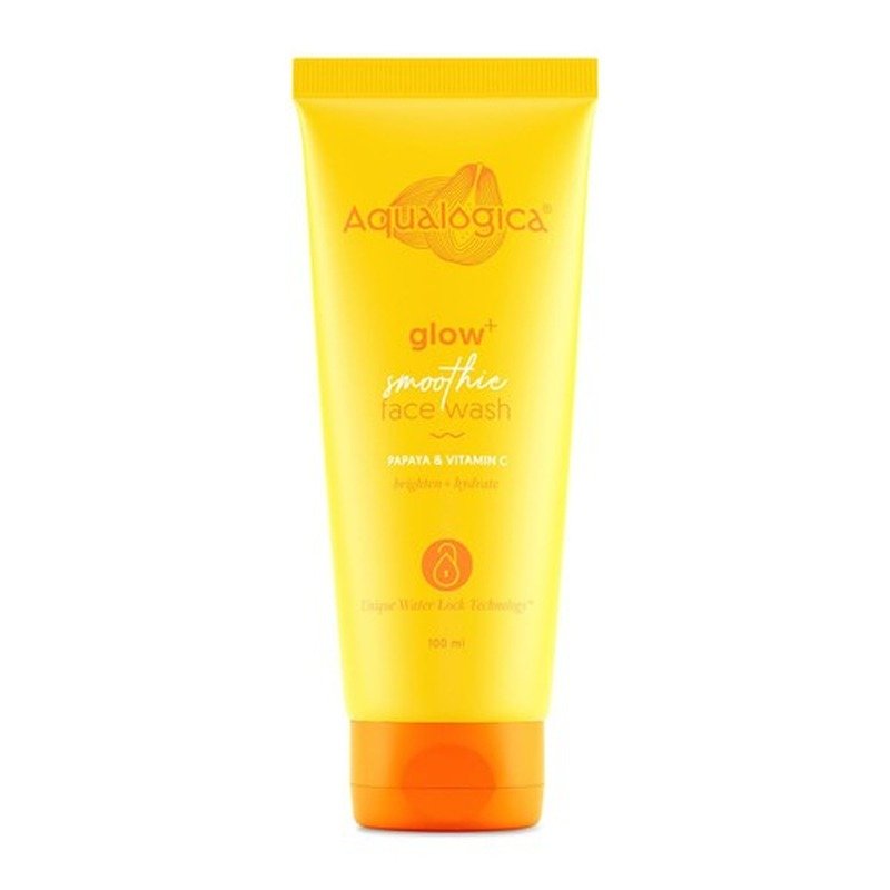 Aqualogica Glow+ Smoothie Face Wash with Papaya & Vitamin C for Glowing Skin 100ml face cleanser or face wash price in Bangladesh at Emart