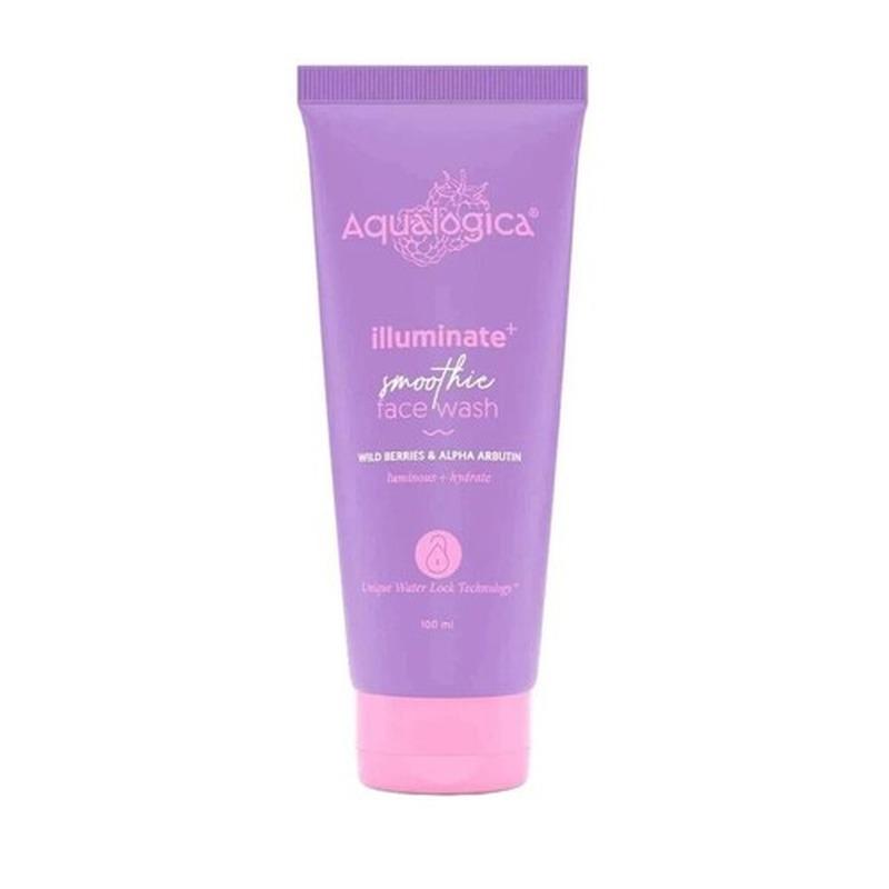 Aqualogica Radiance+ Smoothie Face Wash with Watermelon & Niacinamide for Clear & Oil-Free Skin 100ml - Emart Skincare Bangladesh