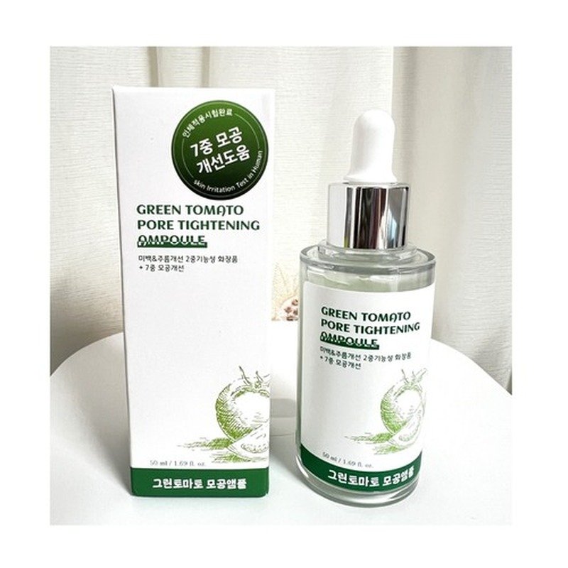 Dabo Green Tomato Poremide Solution Ampoule 80ml - Emart Skincare Bangladesh