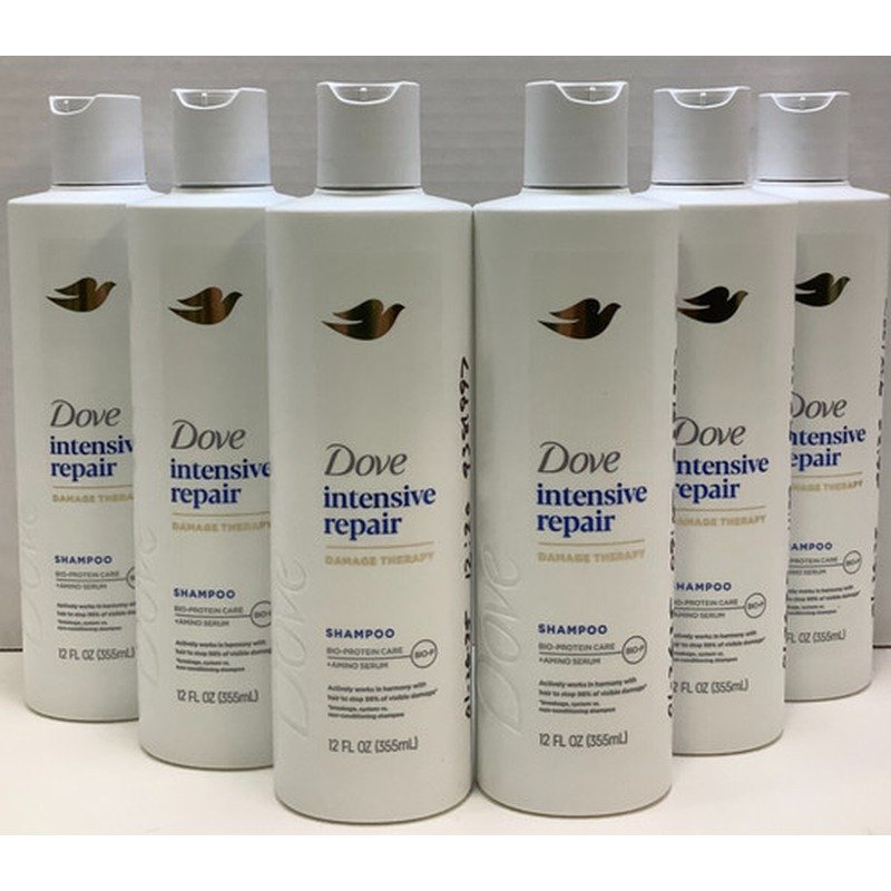 Dove Intense Repair Shampoo For Damaged Hair 330ml - Emart Skincare Bangladesh