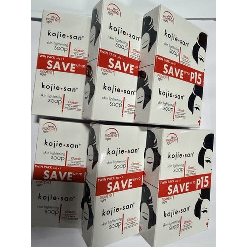 Kojie San Facial Beauty Soap 3 Bars Per Pack (65gX3) - Emart Skincare Bangladesh