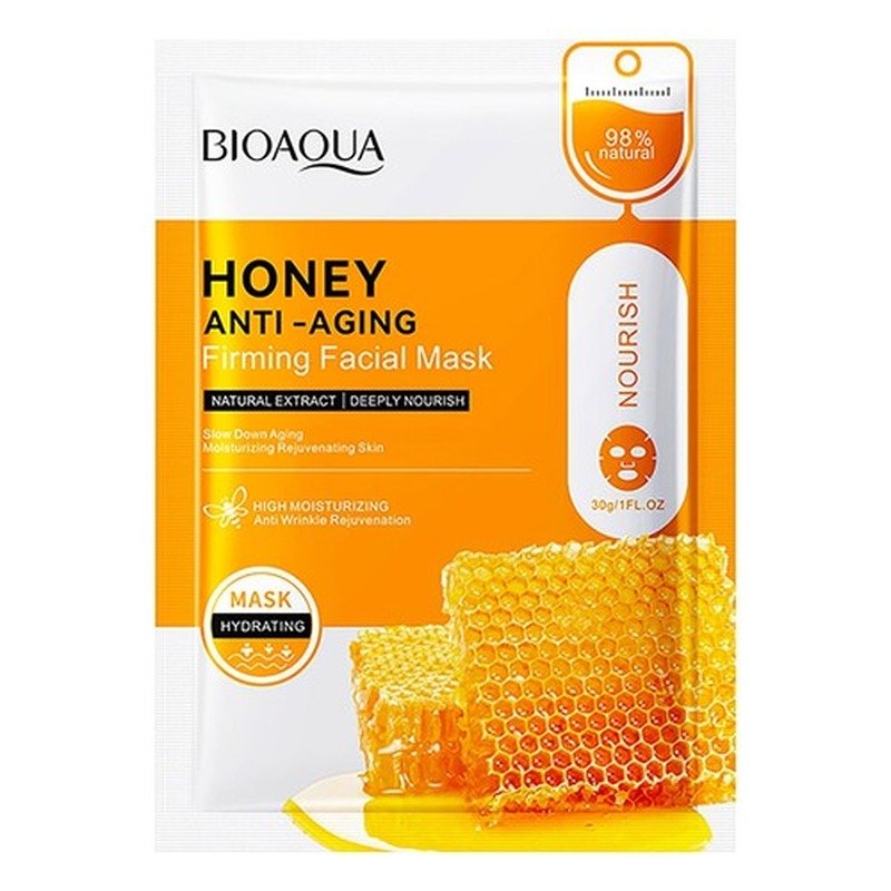 Bioaqua Honey Moisturizing Sheet Mask 25g - Emart Skincare Bangladesh