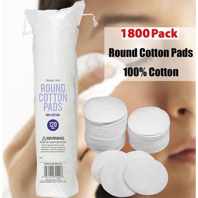 LMLTOP Double Faced Cosmetics Cotton Pad 80pcs - Emart Skincare Bangladesh