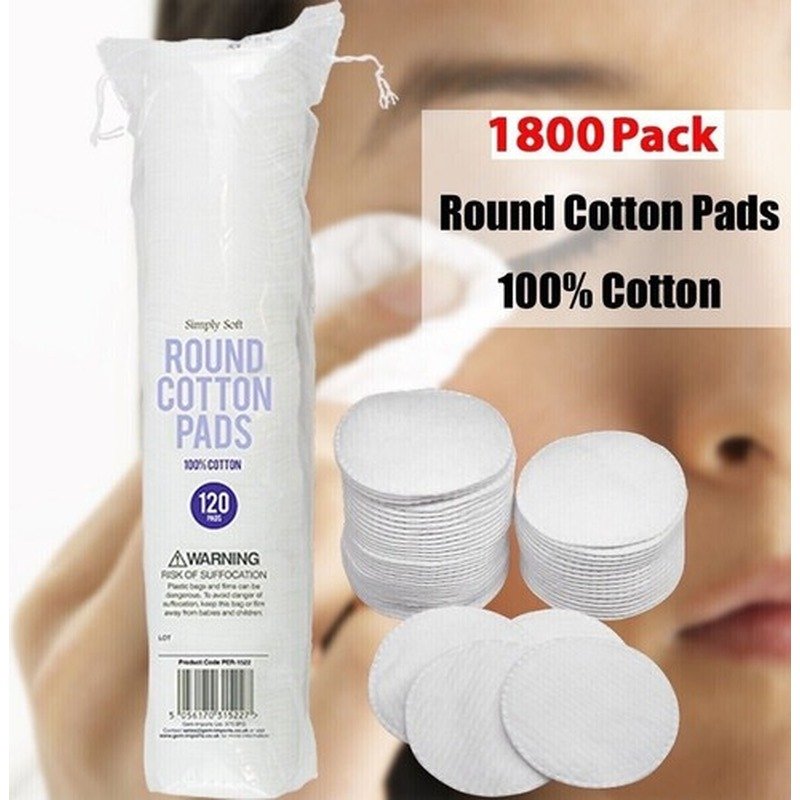 LMLTOP Double Faced Cosmetics Cotton Pad 80pcs - Emart Skincare Bangladesh