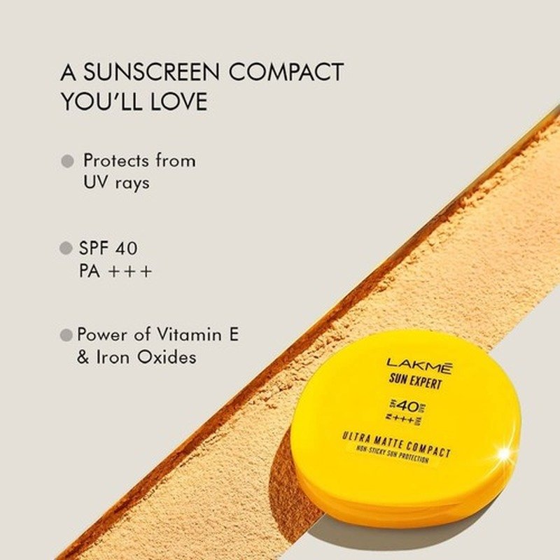 Lakme Sun Expert Ultra Matte SPF 40 PA+++ Compact Price in Bangladesh | Emart