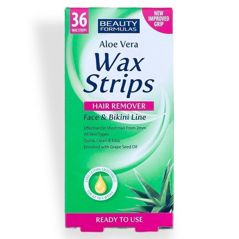 Beauty Formulas Hair Removal Wax Strips Face & Bikini Line - Emart Skincare Bangladesh