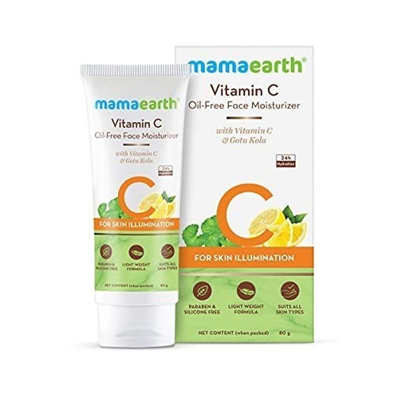 Mamaearth Vitamin C Oil-Free Face Moisturizer 80g - Emart Skincare Bangladesh