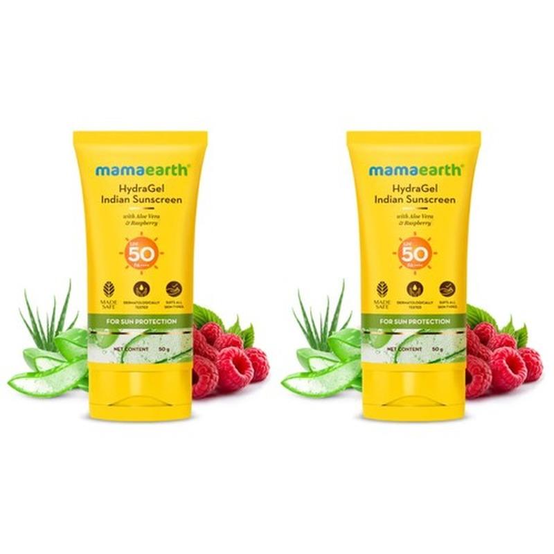 Mamaearth Hydragel Indian Sunscreen 50g - Emart Skincare Bangladesh