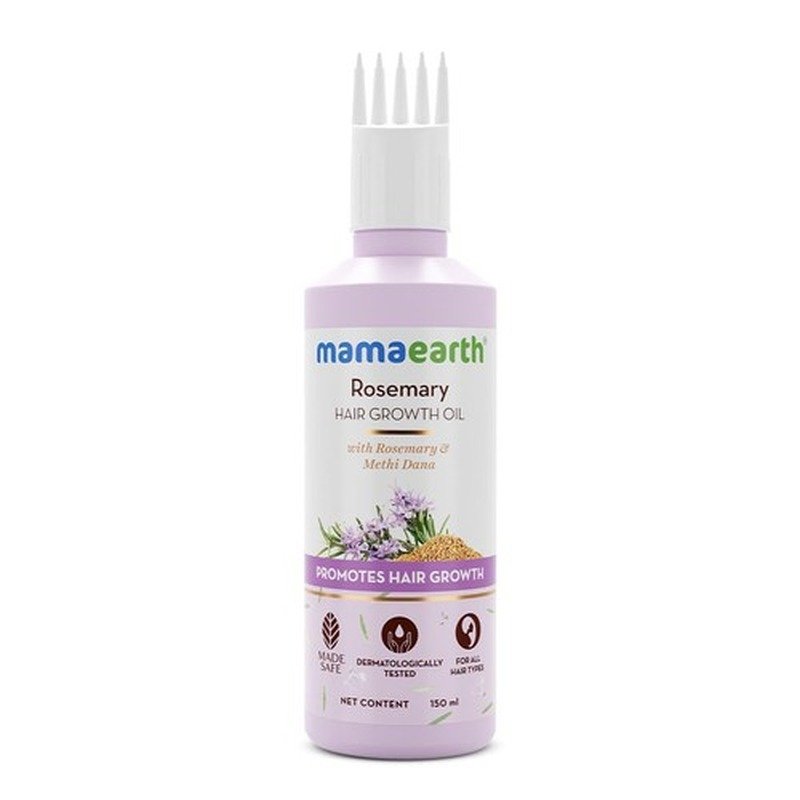Mamaearth Rosemary Hair Growth Oil - 150ml - Emart Skincare Bangladesh