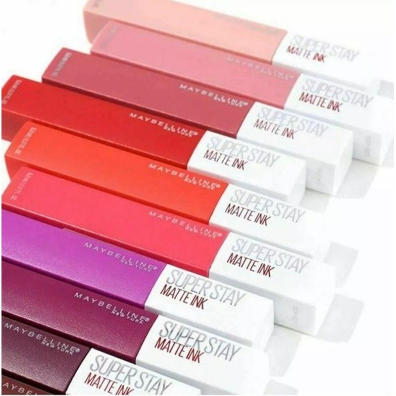 Maybelline Super Stay Matte Ink Liquid Lipstick( 340 exhilarator)-5ml - Emart Skincare Bangladesh