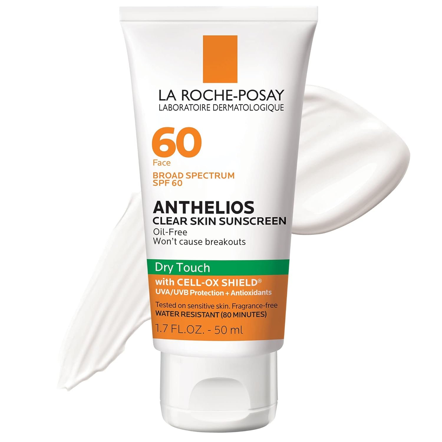 La Roche-Posay Anthelios Clear Skin Dry Touch Sunscreen SPF 60 50ml - Emart Skincare Bangladesh