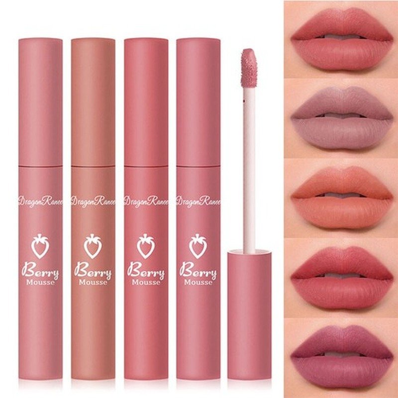 Beauty Glazed Matte Lipstick (107- Taro Rose) 8g - Emart Skincare Bangladesh