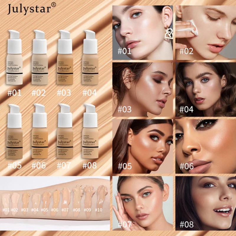 PiNKFLASH Lasting Matte Foundation PF-F03 (Vanilla-#01) 25g - Emart Skincare Bangladesh