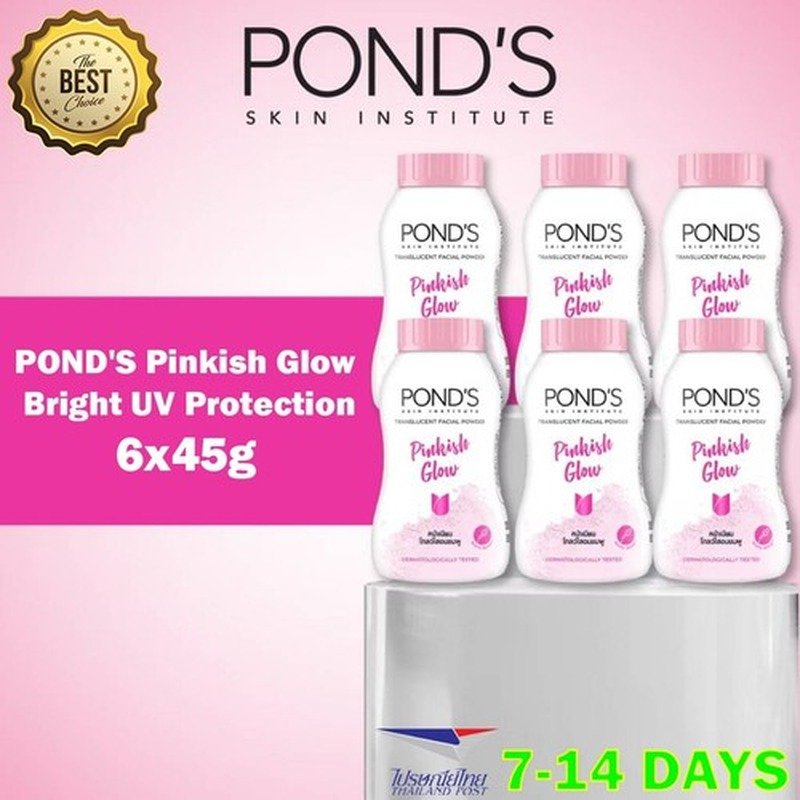 Ponds Pinkish Glow Translucent Facial Powder 50g - Emart Skincare Bangladesh
