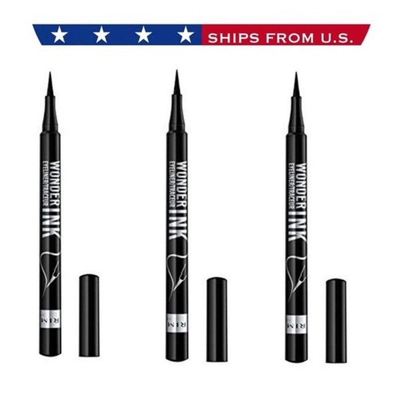 Rimmel Wonder’Ink Ultimate Liquid Eyeliner (001 Black) - Emart Skincare Bangladesh