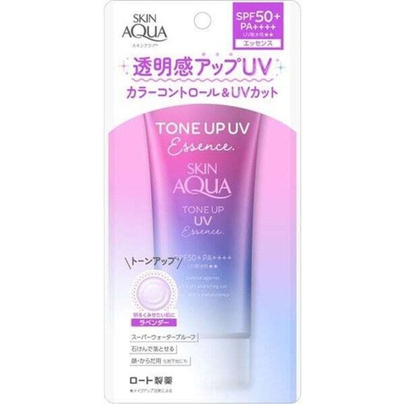 Skin Aqua Tone Up UV Essence SPF50+ PA++++ 80g (Lavender) - Emart Skincare Bangladesh