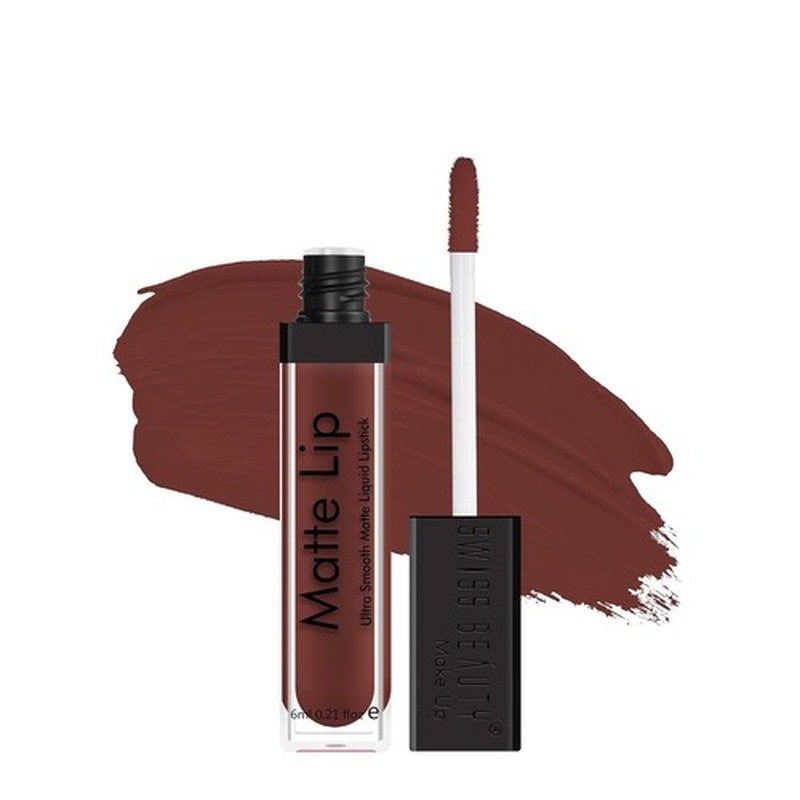 Swiss Beauty Matte Lip Liquid Lipstick-19 - Emart Skincare Bangladesh