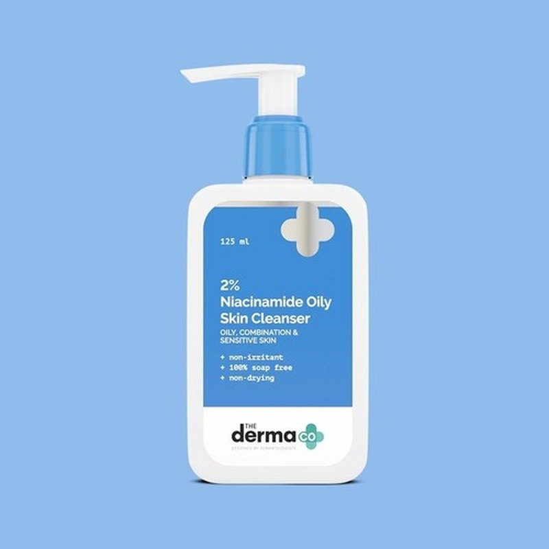 The Derma Co 2% Niacinamide Oily Skin Cleanser 125ml - Emart Skincare Bangladesh