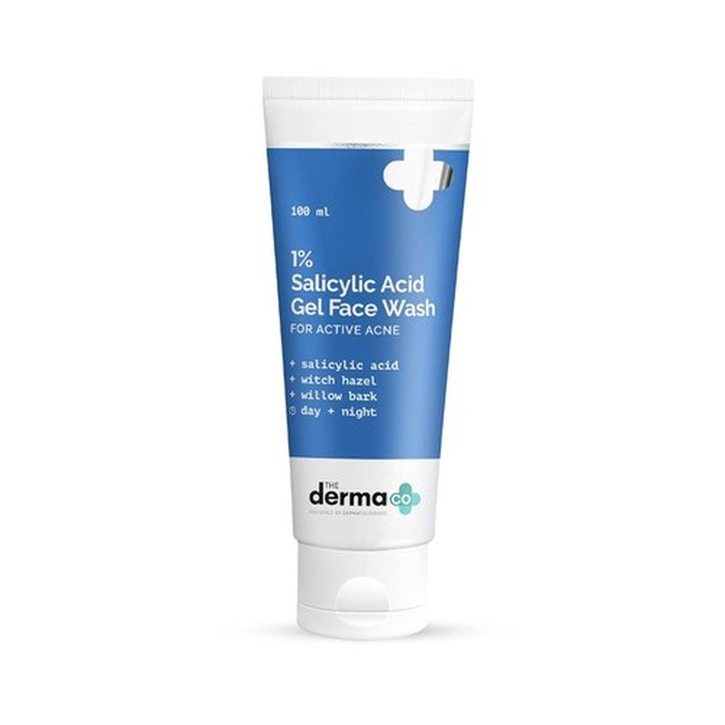 The Derma Co 1% Salicylic Acid Foaming Daily Face Wash For Acne 100ml - Emart Skincare Bangladesh