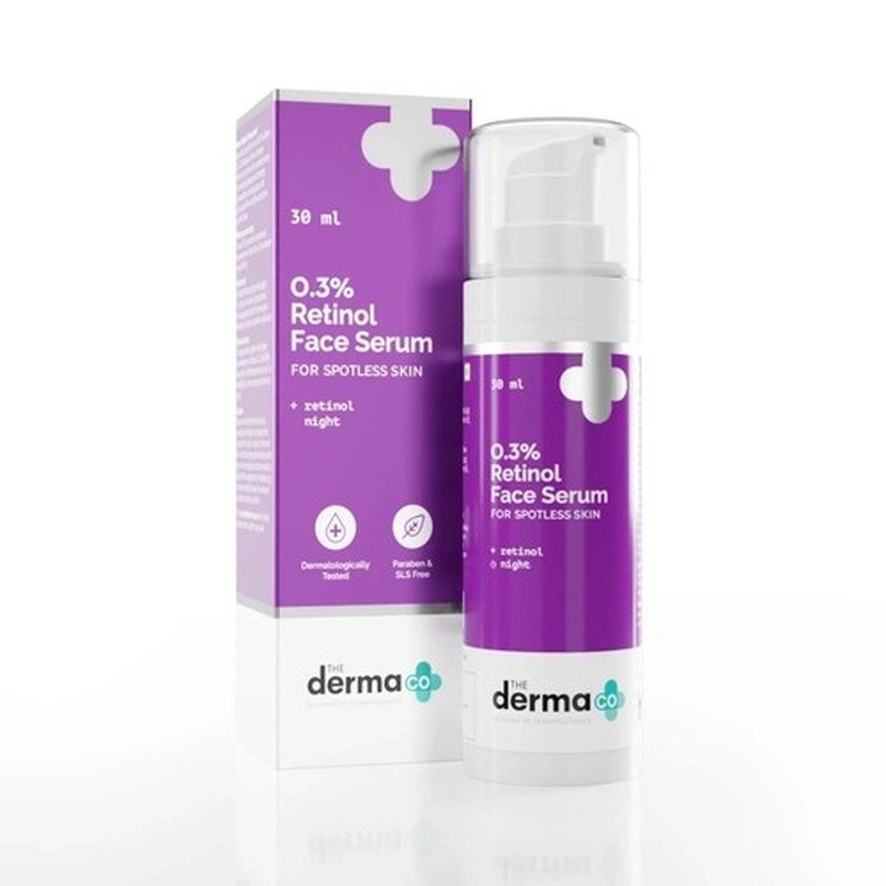 The Derma CO 0.3% Retinol Face Serum for Spotless Skin 30ml - Emart Skincare Bangladesh
