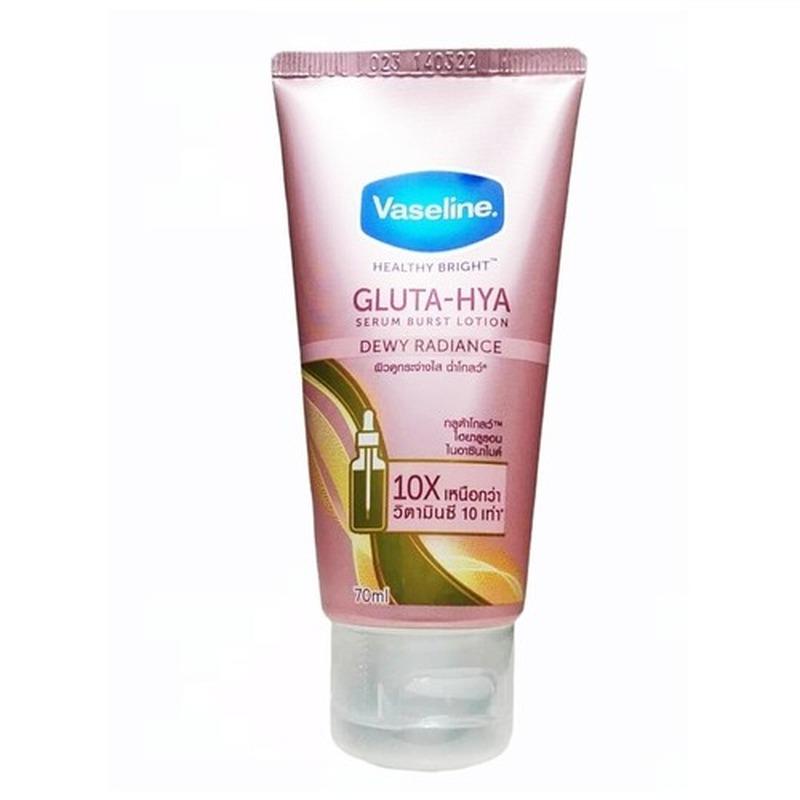 Vaseline Gluta-Hya Serum Burst Lotion Dewy Radiance 290ml - Emart Skincare Bangladesh