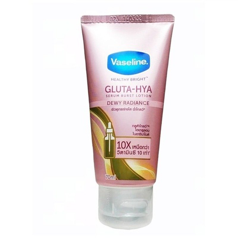 Vaseline Gluta-Hya Serum Burst Lotion Dewy Radiance 290ml - Emart Skincare Bangladesh